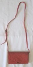 Universal Thread Woven Ring Mini Crossbody Bag Faux Leather Burnt Orange NICE