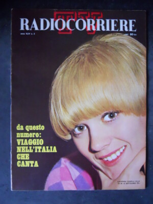 RADIOCORRIERE TV 2 1967 CATERINA CASELLI MOGOL HARPO GROUCHO CHICO MARX [TR1]