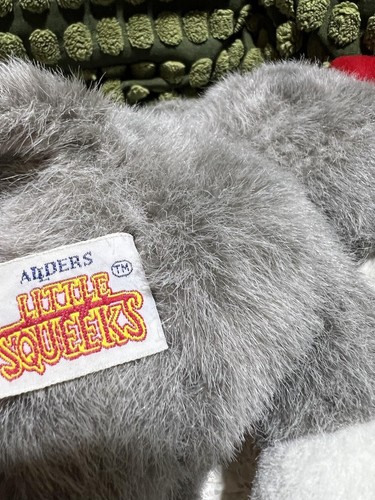 Mouse vintage di Allders 1980 peluche giocattolo morbido - Foto 7 di 7