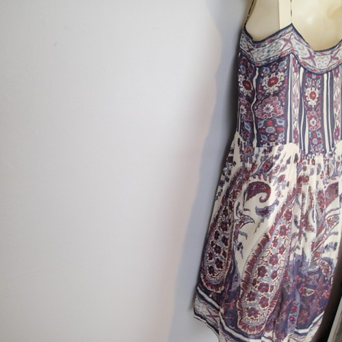 Abito Isabel Marant Etoile Trani stampa paisley taglia 1 - Foto 8 di 22