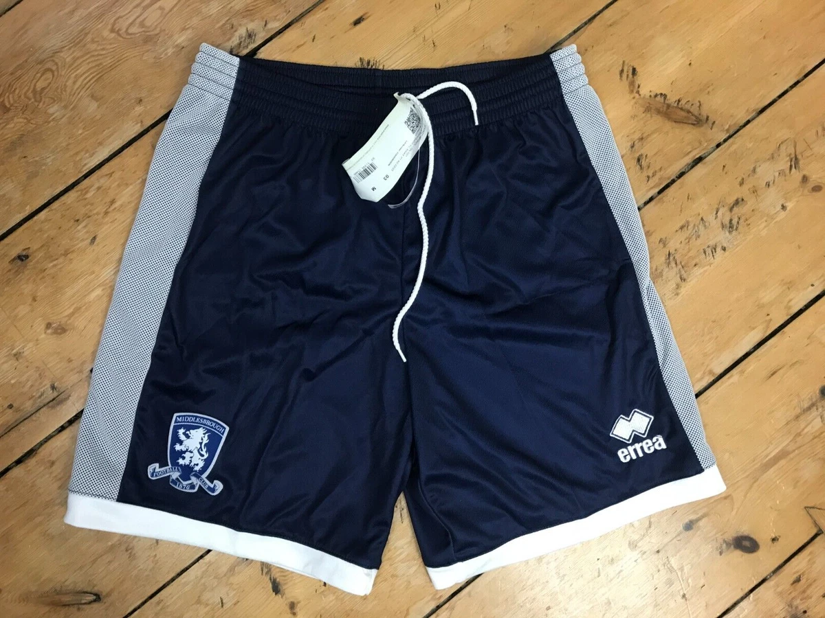 Middlesbrough FC medium Football Shorts Away navy Errea BNWT eBay