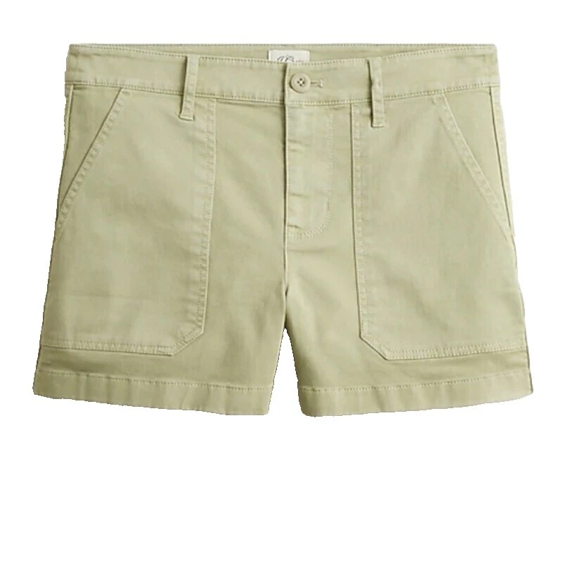 Pantalones cortos sólido de mezcla de algodón J.CREW para Mujeres