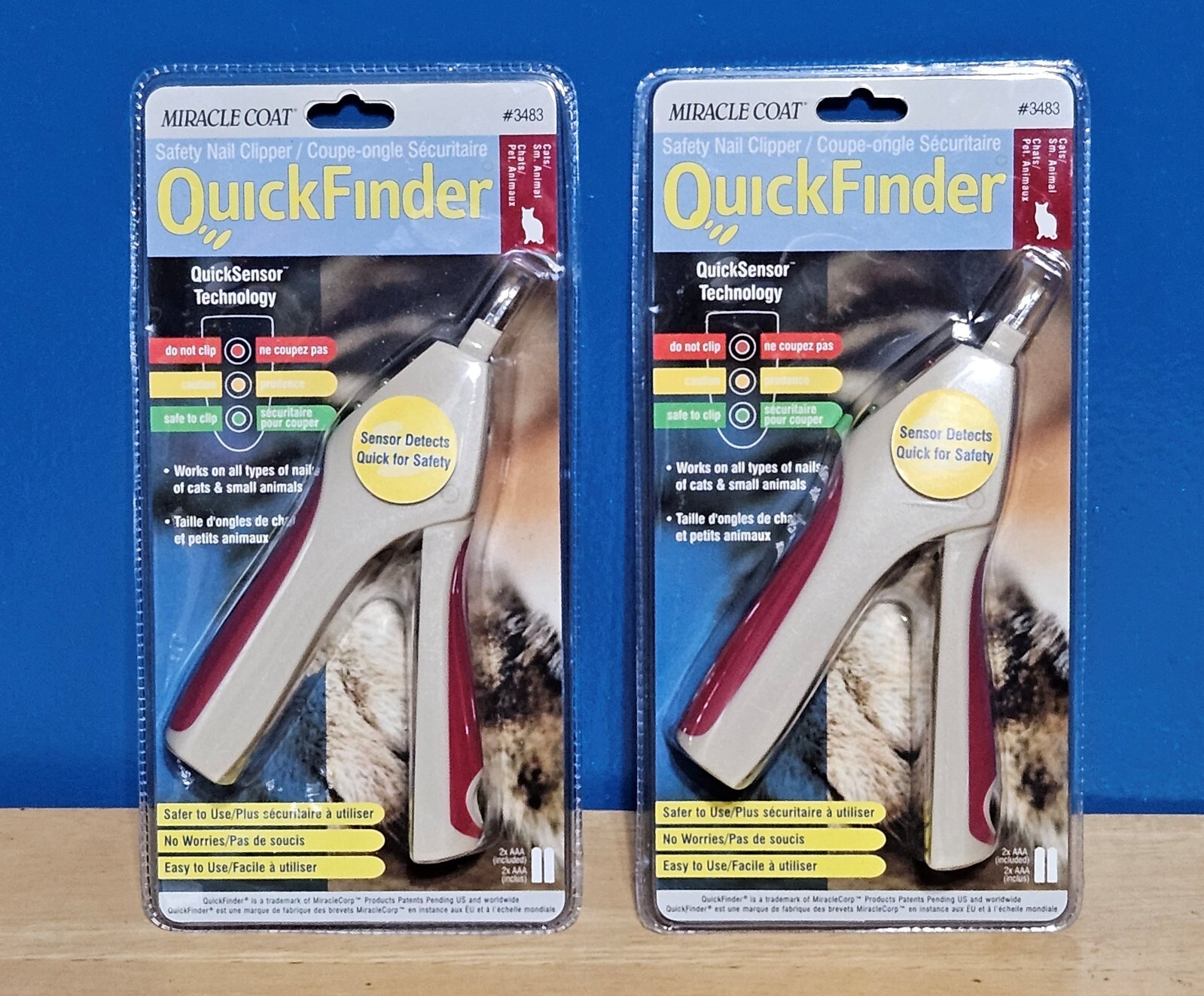 (2) Miracle Coat QuickFinder For Cats and Small Animals eBay