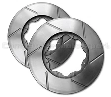 350mm x 34mm x 12 Bolt x 55mm Pad x 9″ PCD – Vented Brake Discs – Pair