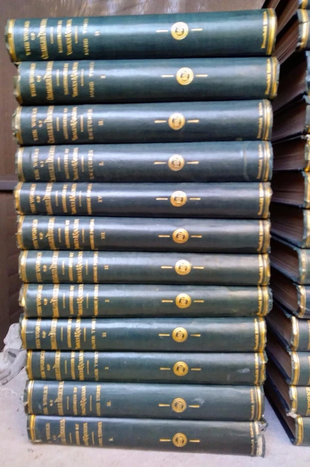 Charles Dickens - 52 Volume Set - Household Edition 1862 - 1866 Sheldon and Co Foto 2 de 4