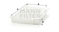 Mann-Filter CU 3337 Filter, Innenraumluft FÜR Cadillac Chevrolet Fiat Holden OP