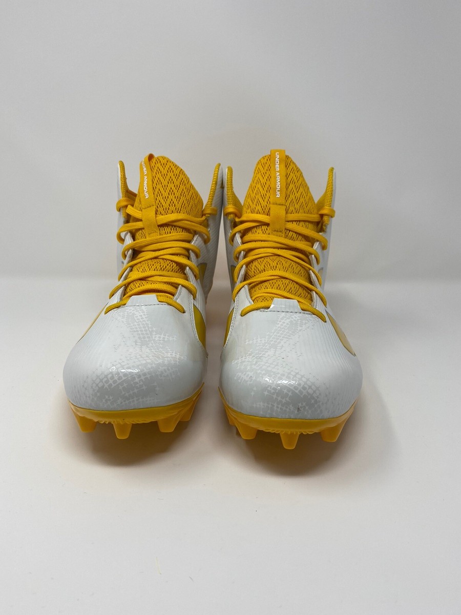 Under Armour Fierce Phantom Mid MC Football Cleats Men's Sz 15 US