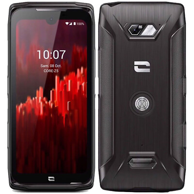 Crosscall Core-Z5 5G Black 128GB + 6GB Dual-SIM Factory Unlocked GSM NEW