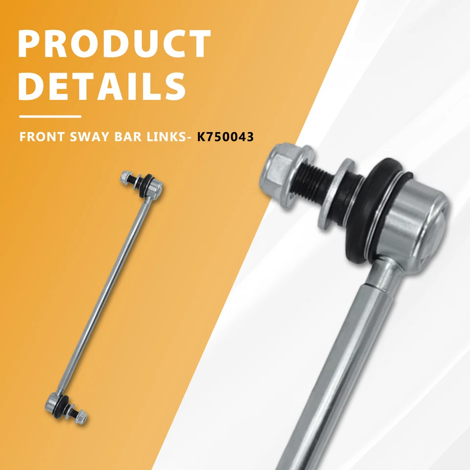 Juego de eslabones de extremo de barra estabilizadora delantera para Toyota RAV4 Prius SCION tC xB CT200h Foto 4 de 4