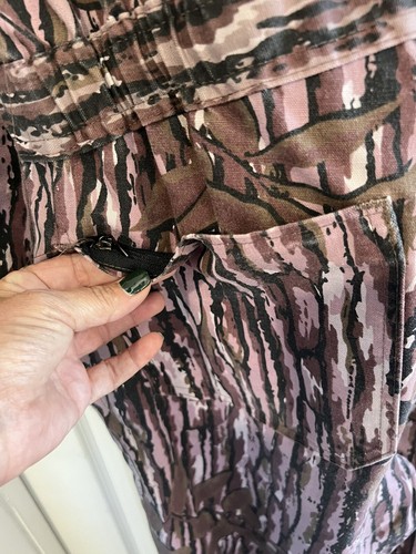 VINTAGE WALLS WOMENS PURPLE REAL TREE COVERALLS SZ.XL - Picture 11 of 12