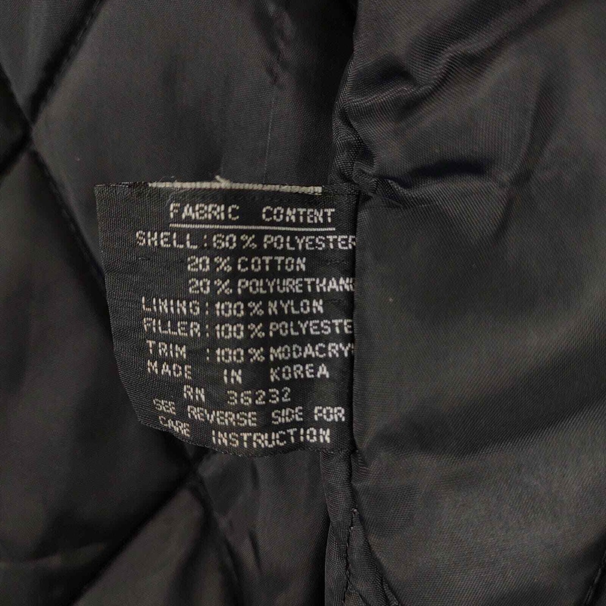Vtg Y2K GALLERY Black Satin Faux Fur Hood Full Zip Quilted Vtg Y2K GALLERY Black Satin Faux Fur Hood Full Zip Quilted