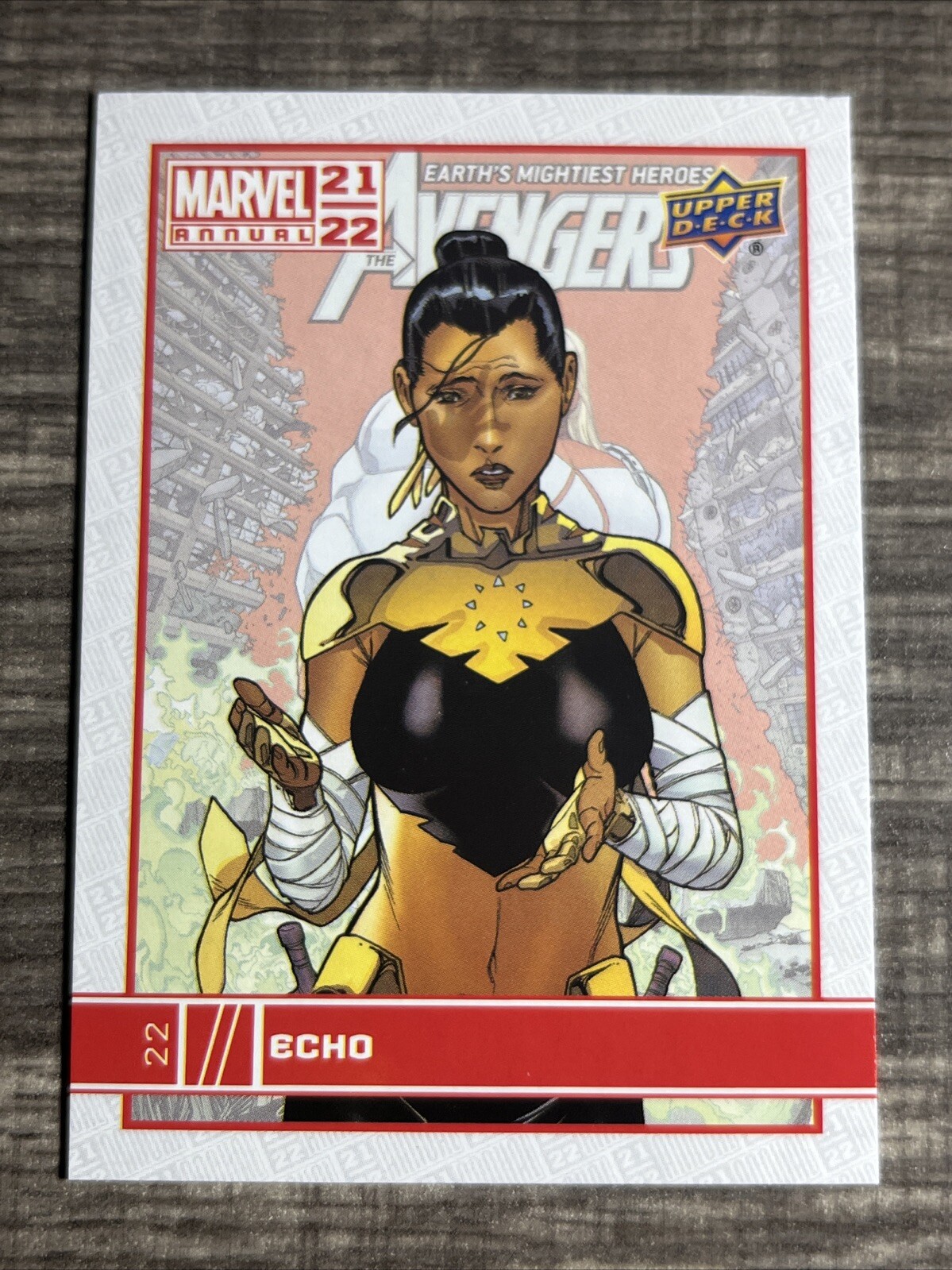 ECHO 2021-22 UPPER DECK MARVEL ANNUAL