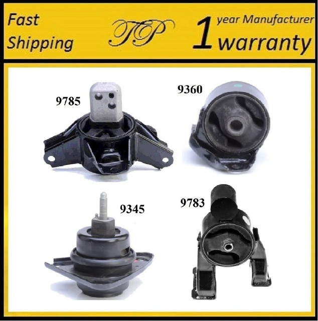 4 PCS MOTOR & TRANS MOUNT FOR 20102013 Kia Forte Koup 2.0L; 2.4L