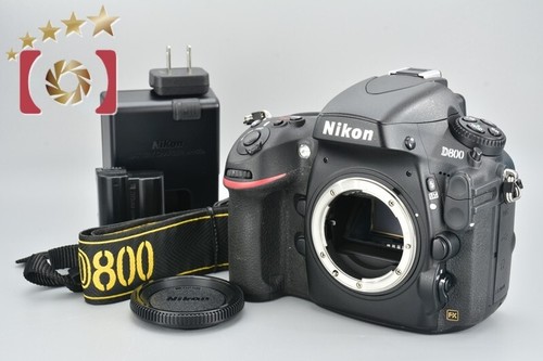 "Count 24,081" Nikon D800 36.3 MP Full Frame Digital SLR Camera Body