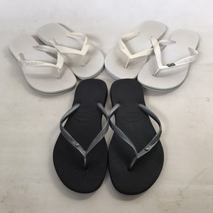 havaianas slim crystal white