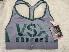NWT Victoria's Secret The Player Sports Bra Size XS VSX Sport Logo