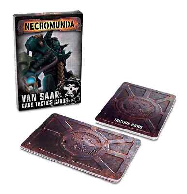 NECROMUNDA: VAN SAAR GANG TACTICS CARDS | eBay