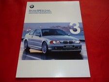 BMW Serie 3 E46 Coupè 318Ci 320Ci 323Ci 328Ci Brochure Depliant dal 1999