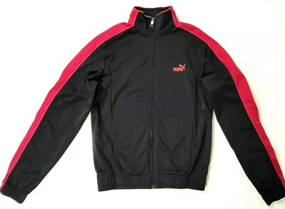 Puma Running Jacket    Black and Pink    Women's  Small        Great Condition!!