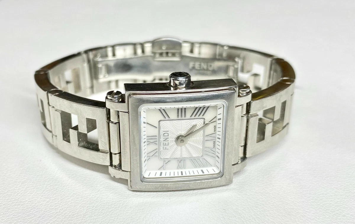 Women s Fendi Orologi Quadro Watch 007 60500L 184 Stainless Steel