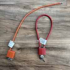 2 Cable Locks. 2 Keys With Each Lock. These Are New Unused.