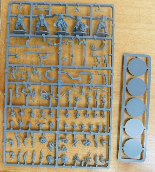 North Star Games & Osprey Frostgrave: Cultists II- One Sprue and bases