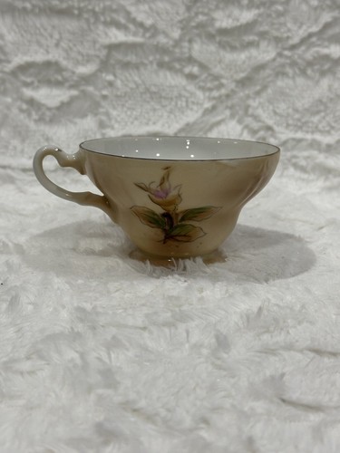 Antique Kalk Germany Porcelain Tea Cups And Saucers Set Of 2 - Picture 8 of 10