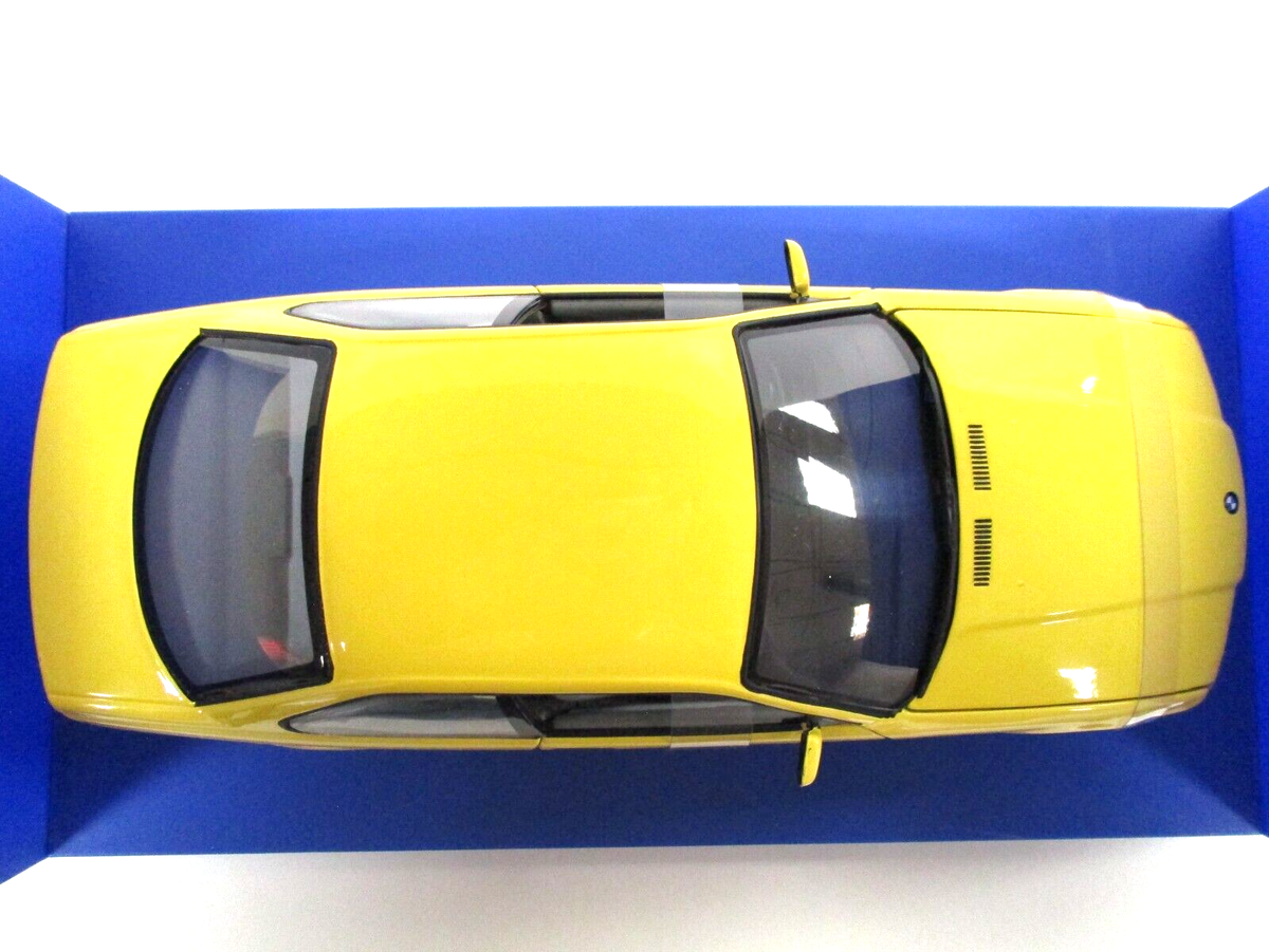 UT MODELS - BMW 3 SERIES COUPE (YELLOW) - 1/18 DIECAST | eBay