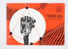 BOLEX B8L INSTRUCTION BOOK/180793