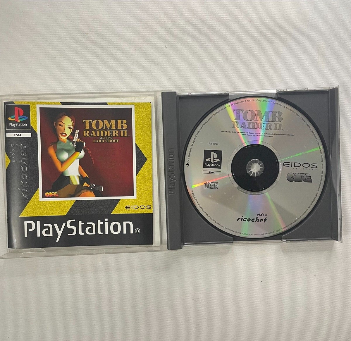 PlayStation 1 - ps1 - Tomb raider 2 et 3 (DE) (D'occasion) à pour CHF