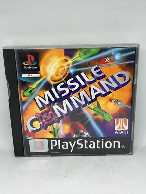 Missile Command (Sony PlayStation 1, 1999) komplett mit Handbuch getestet