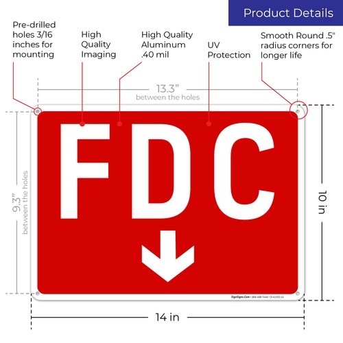 FDC Pfeilschild nach unten, roter Hintergrund, - Bild 12 von 85