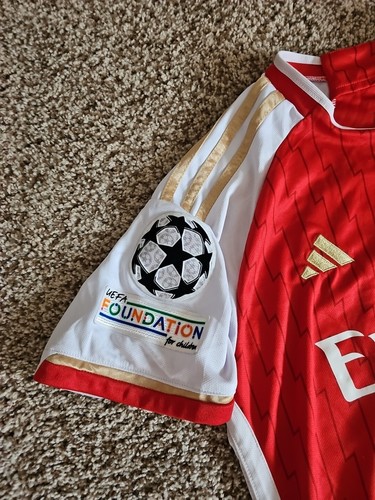 Adidas Fly Emirates #11 Martinelli UEFA Foundation Jersey Size M - Picture 4 of 15