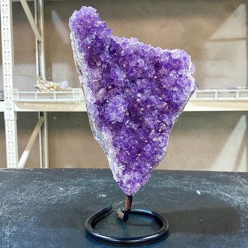 3.54LB Natural amethyst rough stone Uruguay amethyst cluster block ...