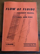 Crane - Flow of Fluids Through Valves Fittings Pipes 1991 Technical Paper No.410