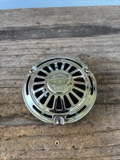 Vintage Klaxon 16 Horn - Motorcycle Bike - Chrome Cover- Nice- Untested - Harley Vintage Klaxon 16 Horn - Motorcycle Bike - Chrome Cover- Nice- Untested - Harley