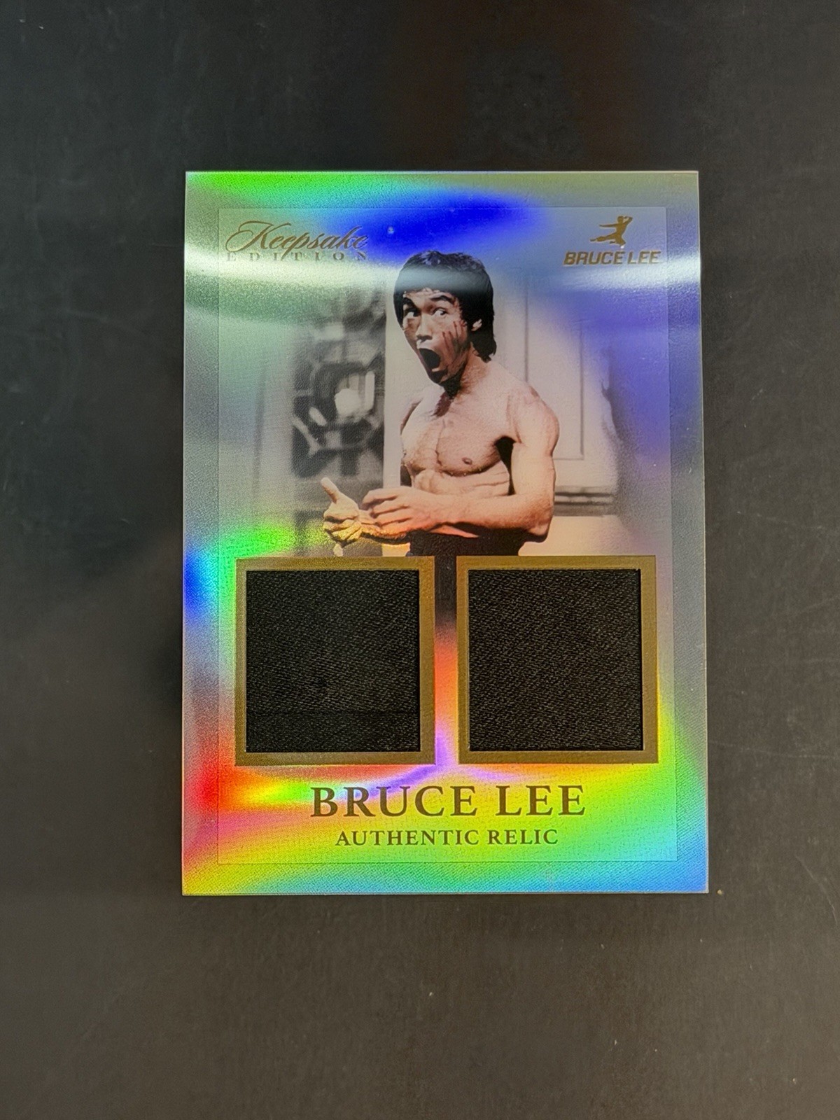2024 KEEPSAKE SPORTS EDITION  -  BRUCE LEE AUTHENTIC DUAL RELIC CARD   #236