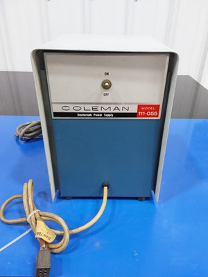 #ad COLEMAN DEUTERIUM POWER SUPPLY 111 055 $89.99