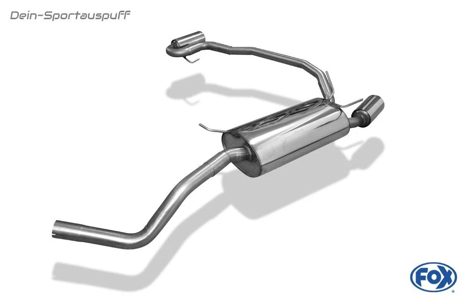 FOX Duplex Deportivo Renault Megane 1 Hatchback, Scenic Classic 1x90mm Redondo - Imagen 4 de 4