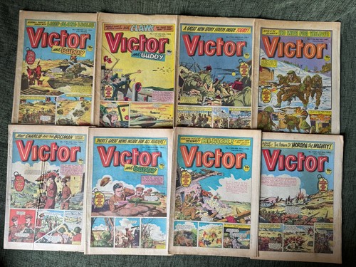 HUGE Vintage Victor Comic Job Lot Bundle X107 Issues 1980 to 1984 W214 - Picture 11 of 12