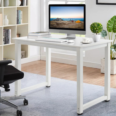 Wood Computer Desk PC Laptop Study Table Workstation Home Office Furniture