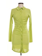 Boohoo Women Green Casual Dress 8
