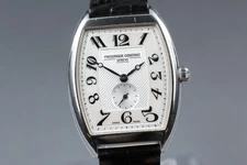 [Near MINT] Frederique Constant Geneve FC235X3T25/6 Silver Quartz Men's Watch