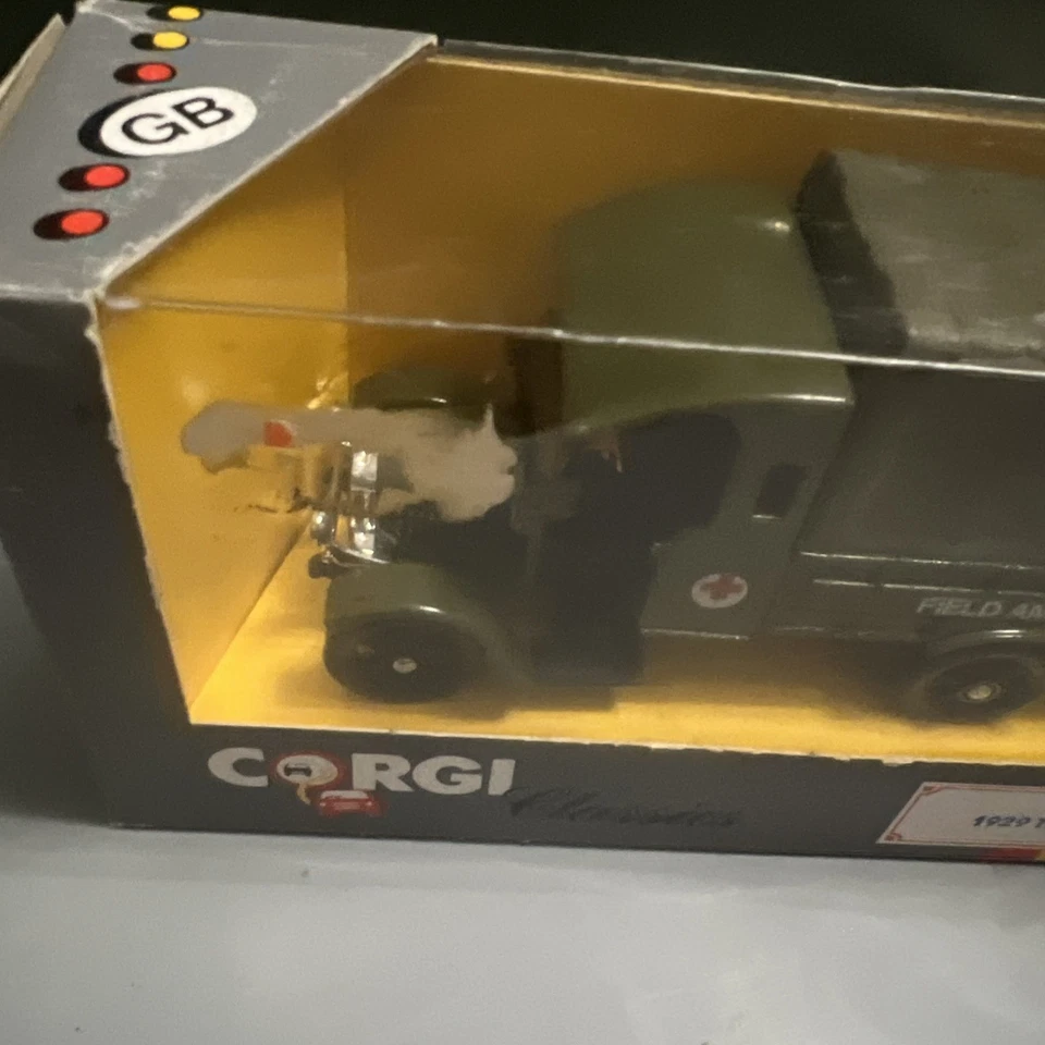 Ambulancia de campo británica Corgi Thornycroft 1929 923 Foto 4 de 4