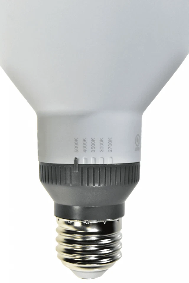 Diodesy PAR38 LED Flood Light 15W E26 CCT Selectable 120V 1200LM Dim White 3Pk - Image 4 of 4