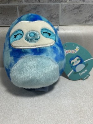 NEW Squishmallows 5'' Inch Emmi The Blue Tie-dye Sloth Squishmallow