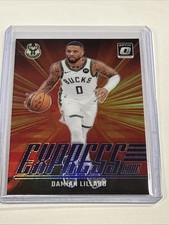 2024-25 Panini Donruss Optic - Express Lane Damian Lillard #14 Purple Prizm