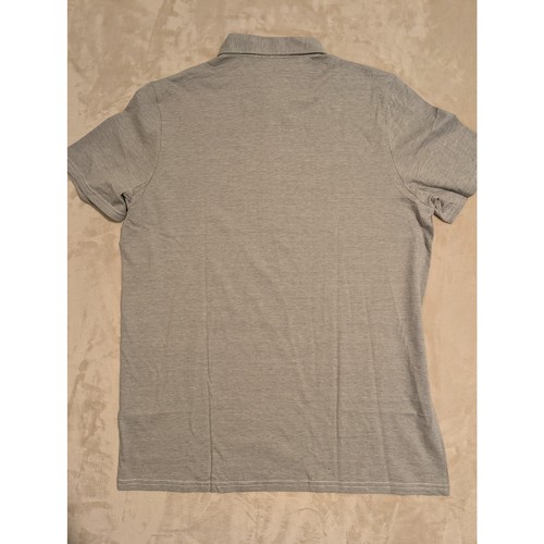 Criquet Men’s Players Polo Shirt Gray Heathered Large Organic Cotton Golf NWT - Picture 7 of 7