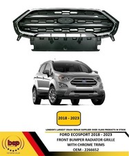 FORD ECOSPORT 2018 - 2023 FRONT UPPER RADIATOR GRILLE WITH CHROME TRIMS 2266652