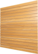 MDF Slat Wall Paneling for Retail Display 2 Pack 4'X2', Maple Slatwall Panel for